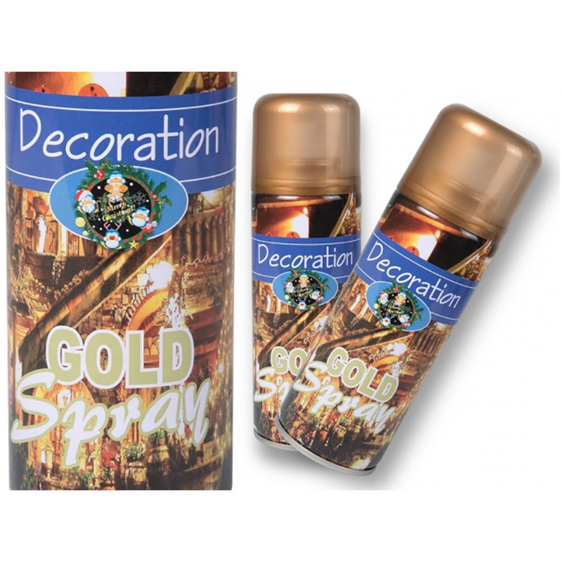 Dekoratívny zlatý sprej 250ml
