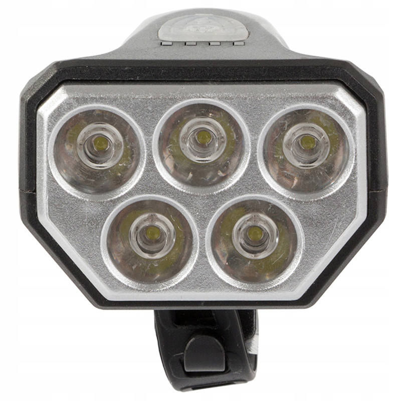 Predné svetlo na bicykel 5LED USB BL-Q15