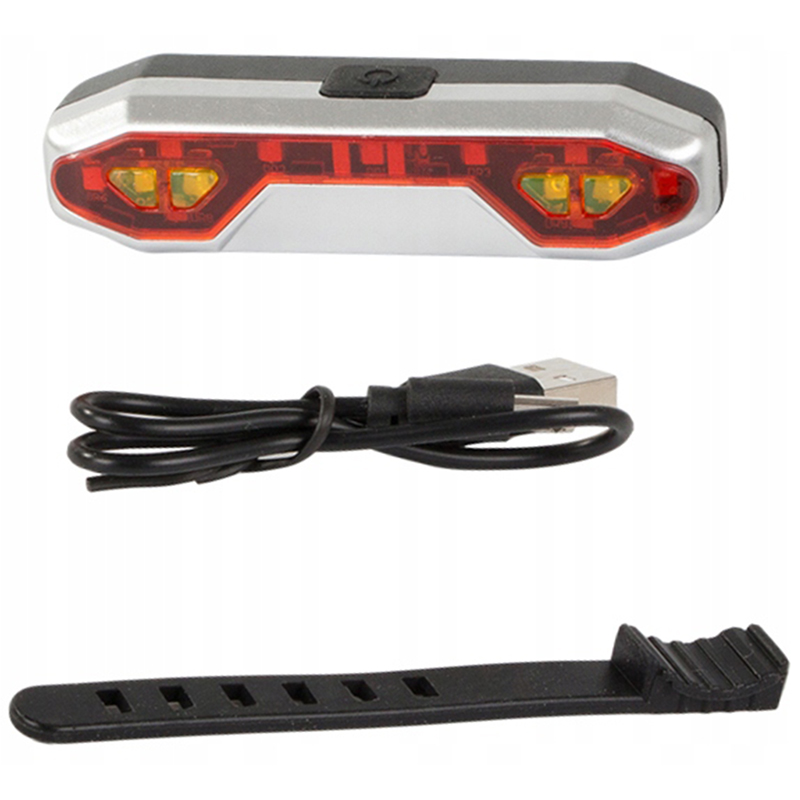 Zadné svetlo na bicykel LED USB BL-W13