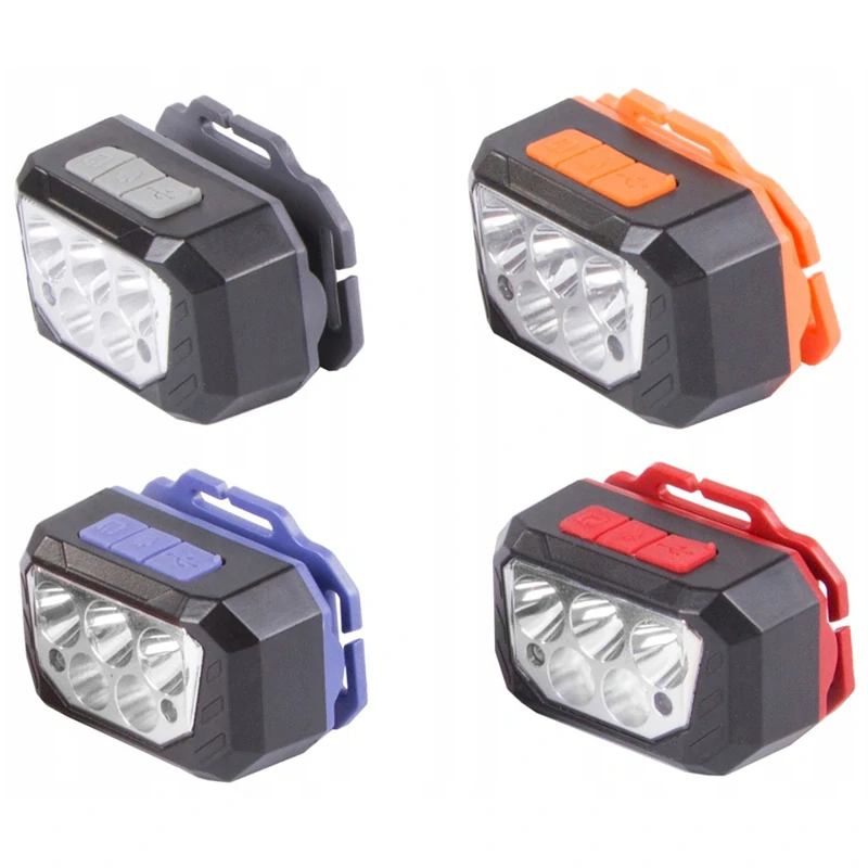 Čelová baterka Bailong SQ-870 LED 3xXHP30 + 6xSMD