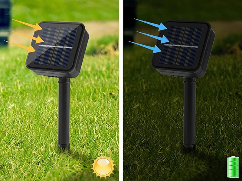 Solárna LED girlanda 40 svetiel