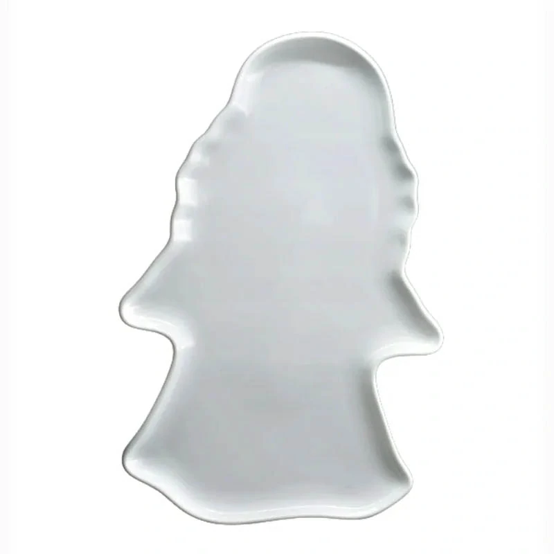 Porcelánový podnos Angel 33 × 21,5 cm – Stella Karolina, biela farba