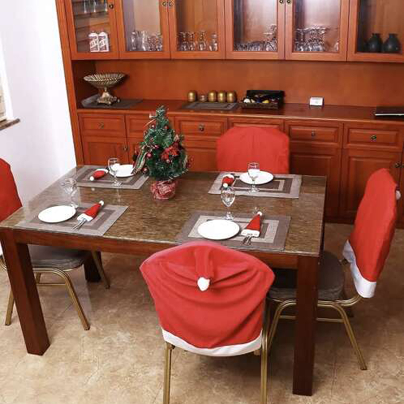 Vianočný obal na príbor Čiapočky (sada 12ks)