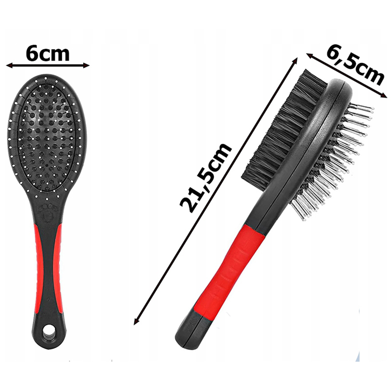 Kefka na vyčesávanie srsti obojstranná