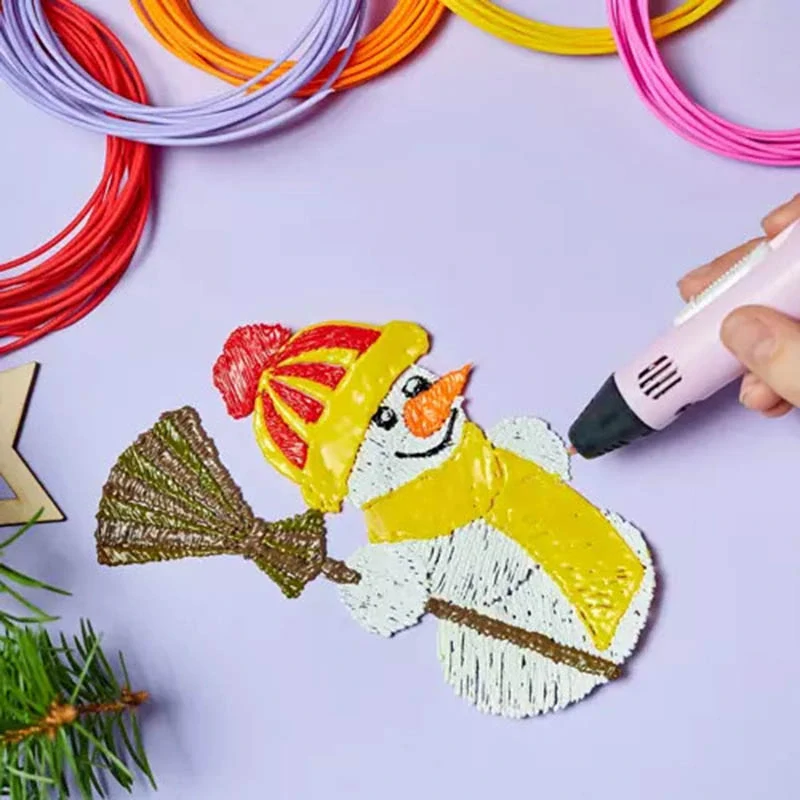 3D pero s 3x1m filamentami USB