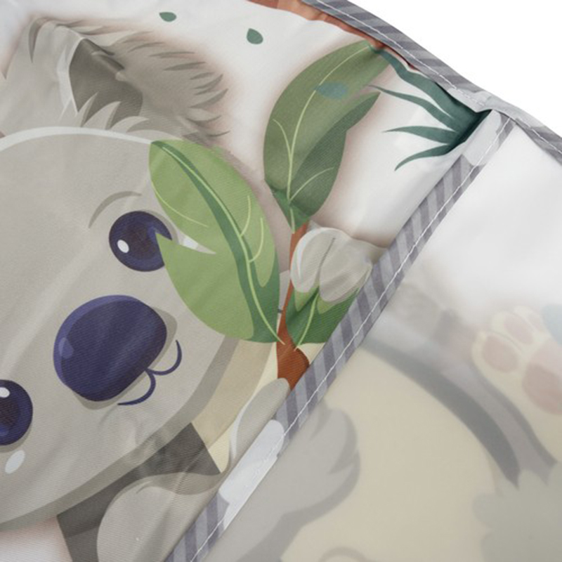 Detský podbradník so zásterou a rukávmi proti zašpineniu