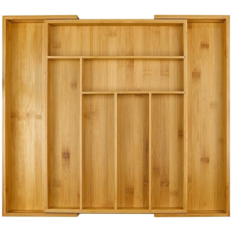 Bambusový organizér do zásuvky 