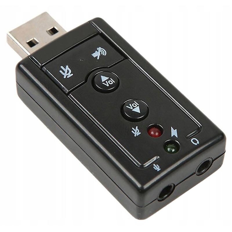 Externá zvuková karta USB 7.1
