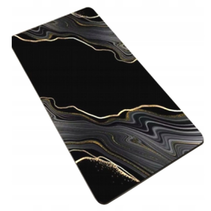 Kúpeľňová predložka čierny mramor 50x80cm