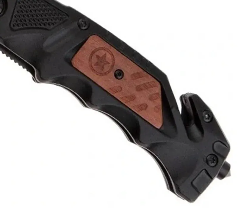 Záchranársky nôž vreckový N-389B 23/10cm