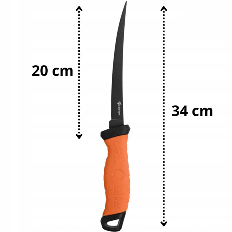 Filetovací nôž Foxter HN195 34/20cm