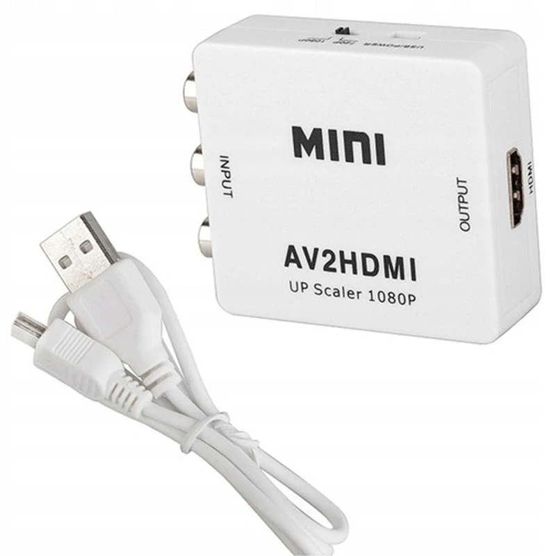Prevodník AV (RCA) na HDMI 1080p
