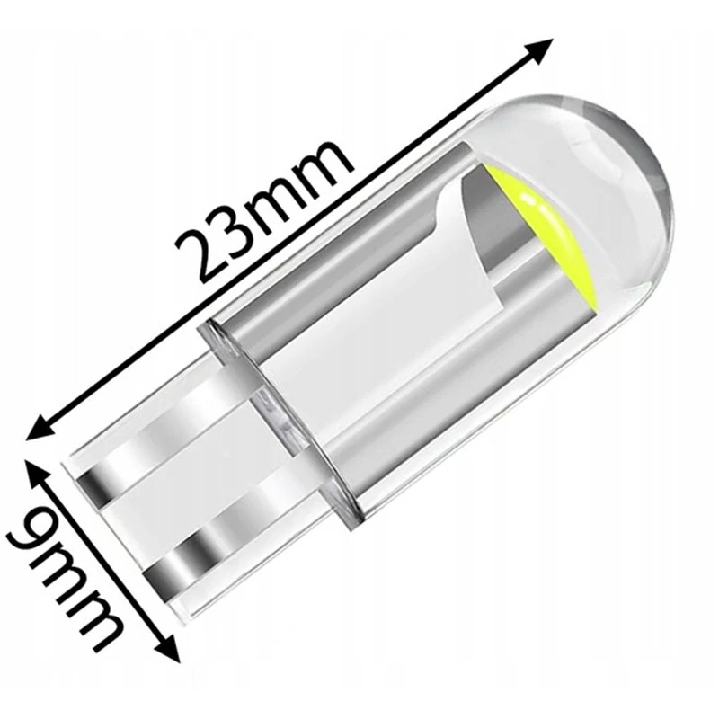 Sada 2ks LED autožiaroviek W5W