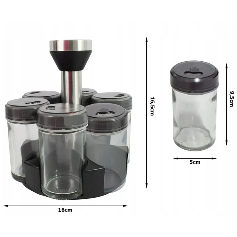 Sada koreničiek v otočnom stojane