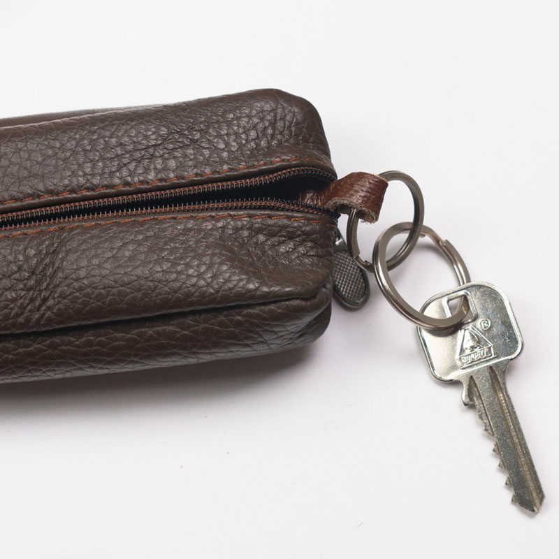Kožená kľúčenka N119-7197 brown