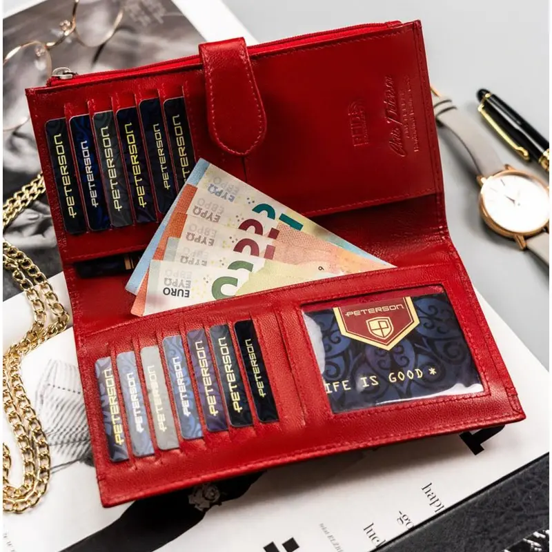 Peterson - Peňaženka dámska kožená RD-49-GCL-3090