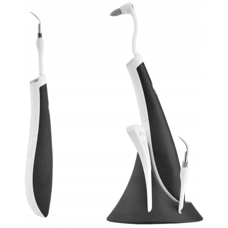 Ultrazvukový čistič na zuby a zubný kameň čierny