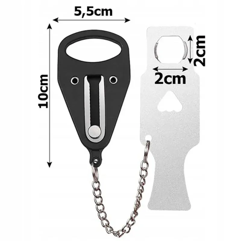 Prenosný zámok na dvere