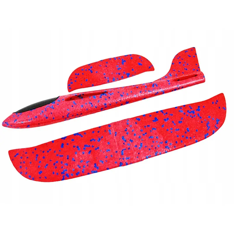 Lietadlo penové červené 47cm