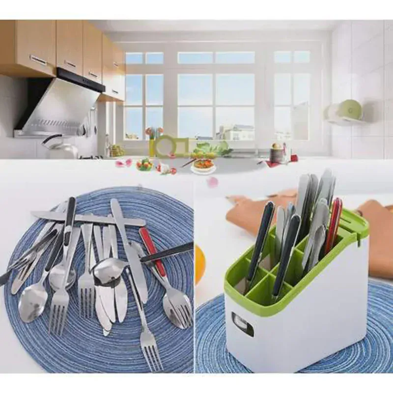 Organizér - Odkvapkávač na príbor s brúskou na nože