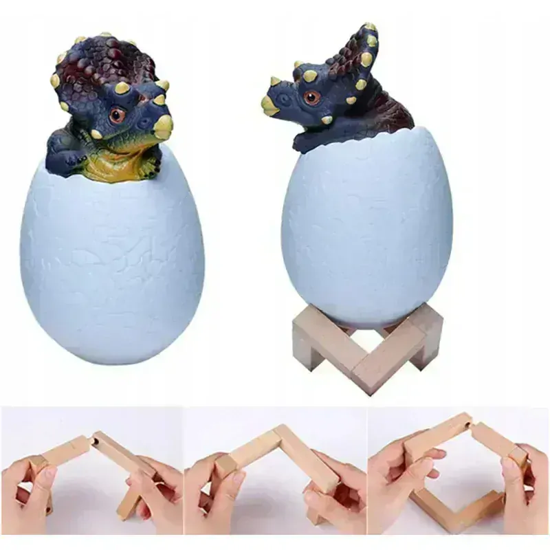 Lampa do detskej izby 3D Triceratops