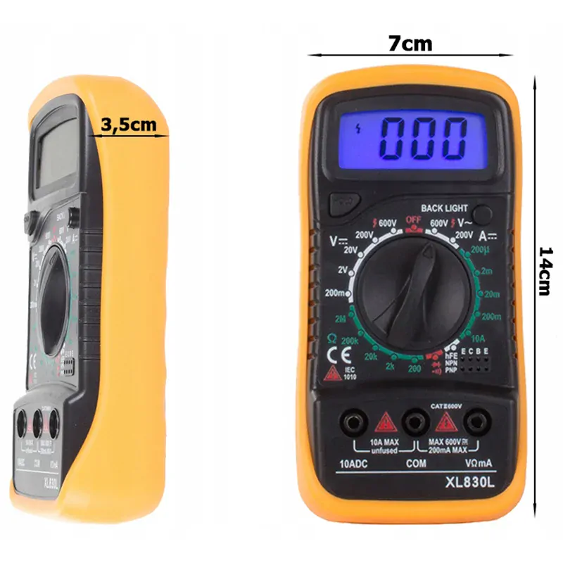 Digitálny multimeter XL830L