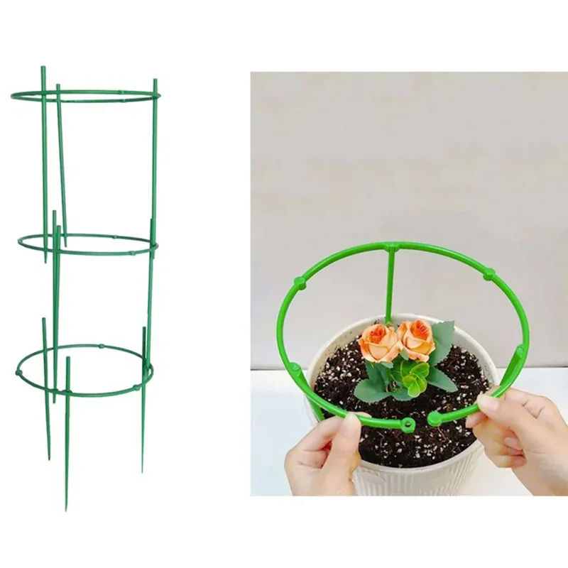 Krúžková podpera pre rastliny a kvety 60cm