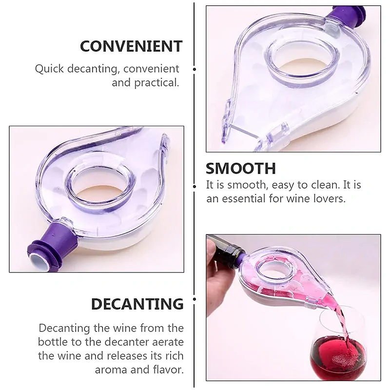 Dekantér - Prevzdušňovač na nalievanie vína