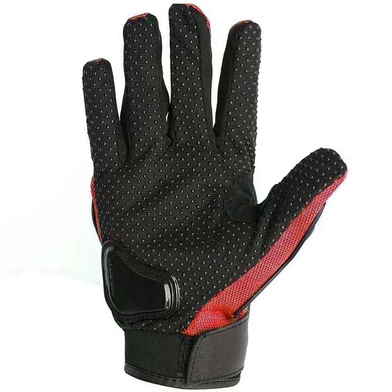 Rukavice na motocykel červené L
