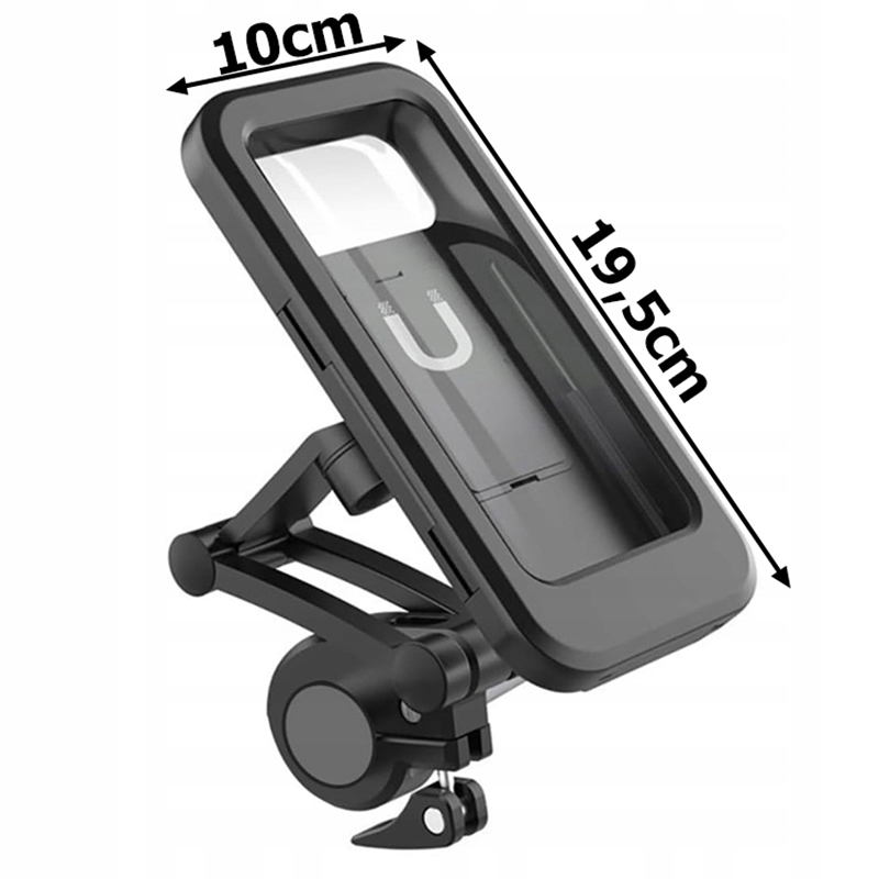 Držiak telefónu na bicykel otočný