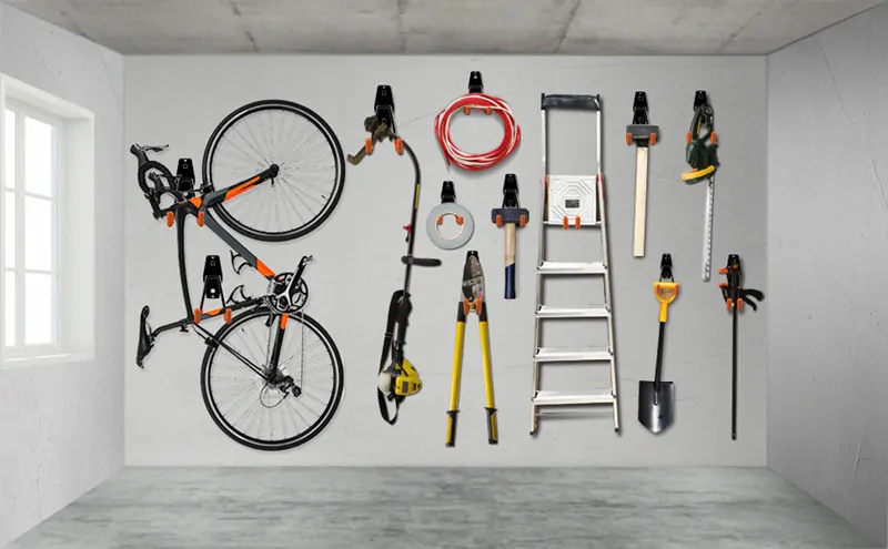 Závesný vešiak na bicykel a náradie do 20kg