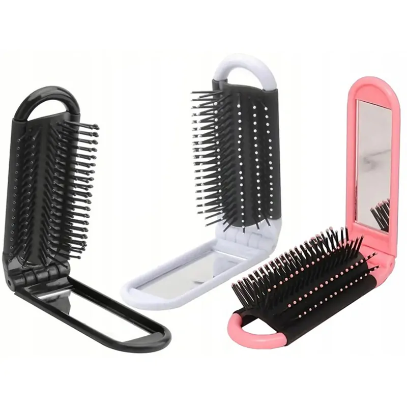 Kefa na vlasy skladacia so zrkadielkom