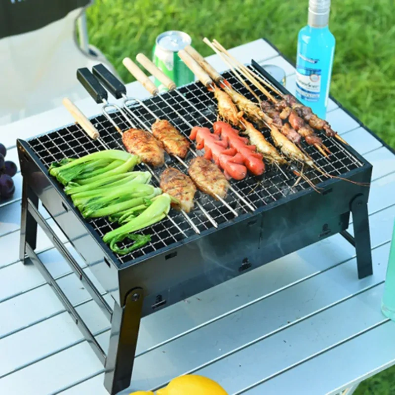 Prenosný gril turistický 35x27cm