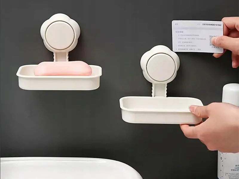 Nástenná mydelnička s prísavkou