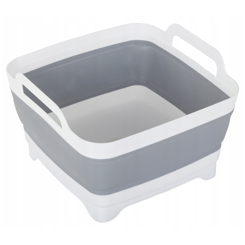 Silikónová skladacia miska štvorec 8L