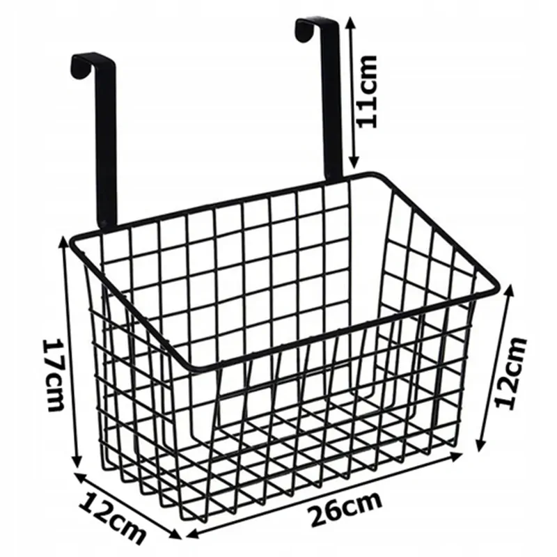 Závesný kovový košík 26 x 17 x 12cm