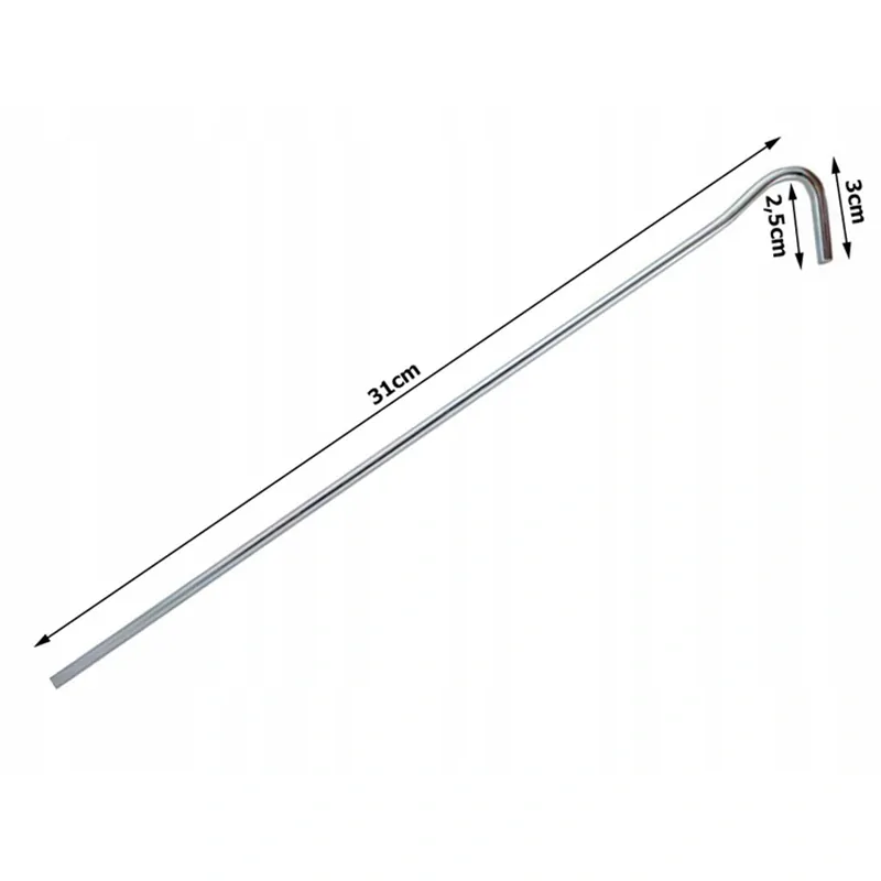 Kolíky na pripevnenie stanu 31cm 10ks