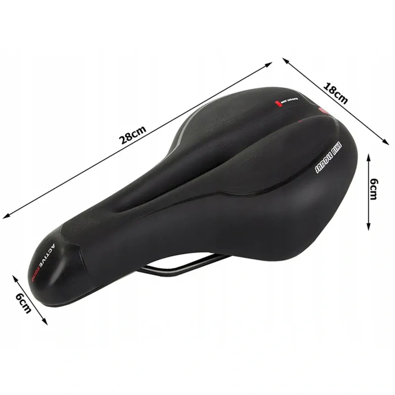 Gélové sedadlo na bicykel