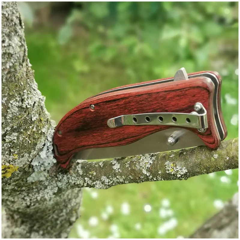 Kandar - Poľovnícky nôž s drevenou rúčkou