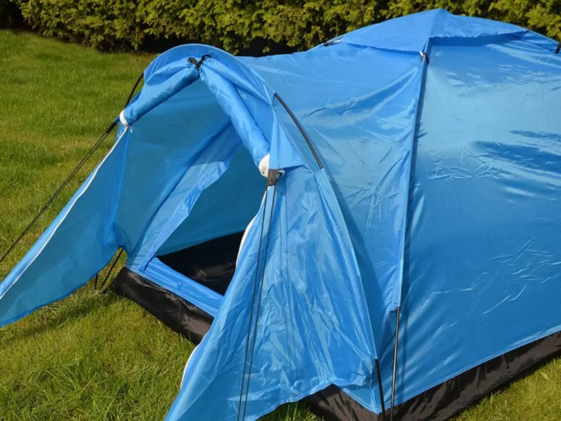 Turistický stan pre 2 osoby so sieťkou proti hmyzu 205x150x105cm