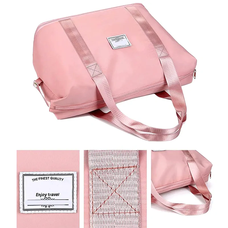 Cestovná taška nastaviteľná ružová