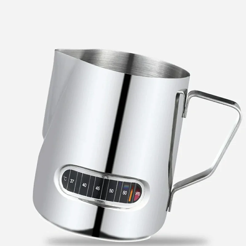 Hrnček na napeňovanie mlieka 350ml s teplomerom