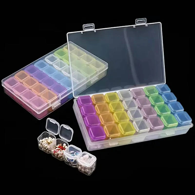 Organizér na kryštáliky pre diamantové vyšívanie 17x11cm