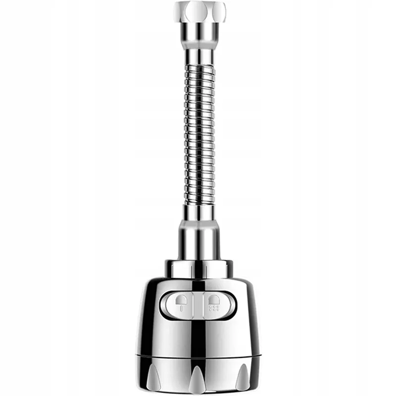 Perlátor – predlžovač na vodovodný kohútik 17 cm s dvoma režimami prúdu