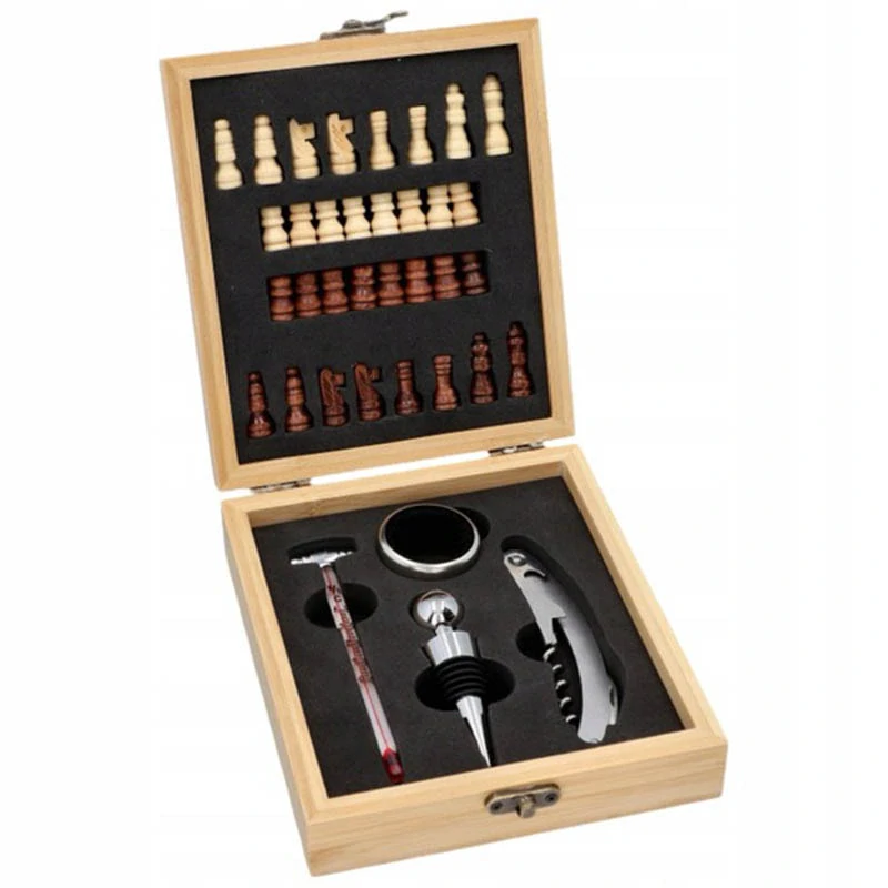 Sada na víno drevená Chess
