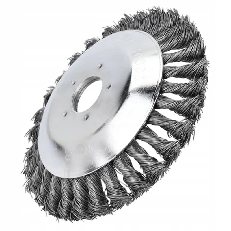 Drôtená oceľová kefa na krovinorez 200mm