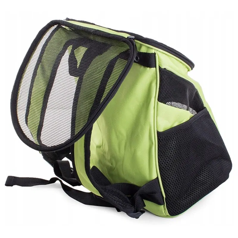 Transportný batoh pre zviera do 10kg zelený