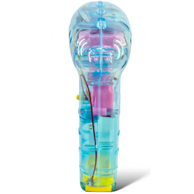 Pištoľ na tvorenie bublín + 2 náplne