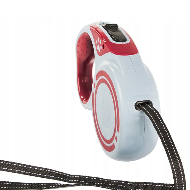 Vodítko pre psa 5m do 15kg červené