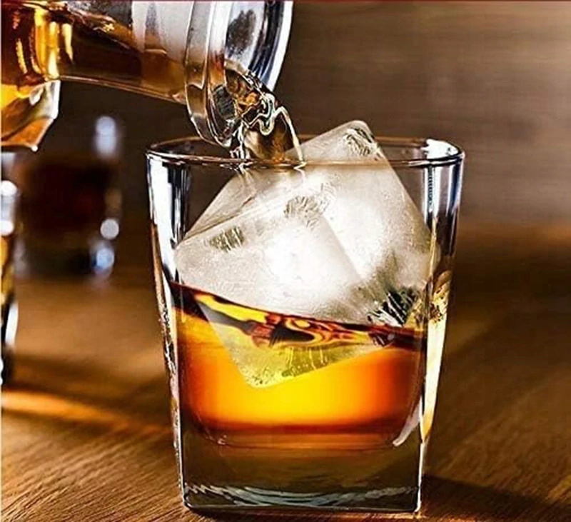 Silikónová forma na XXL kocky ľadu